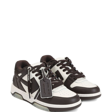 Off White Sneakers Brown