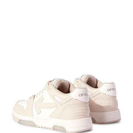Off White Out Of Office leather sneakers