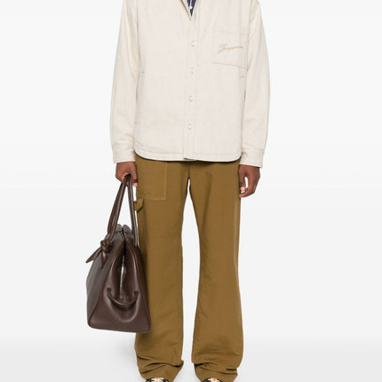 JACQUEMUS Shirts Beige