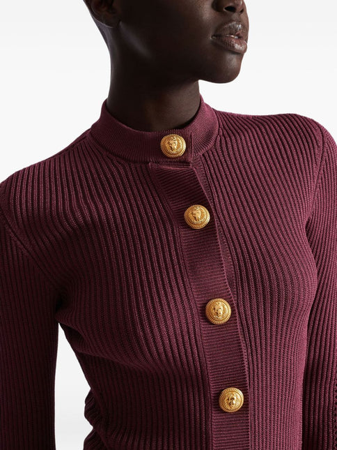 Balmain Sweaters Purple
