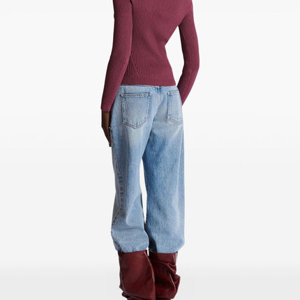 Balmain Sweaters Purple