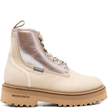 Woolrich Boots Cream