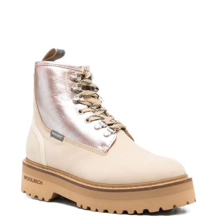 Woolrich Boots Cream