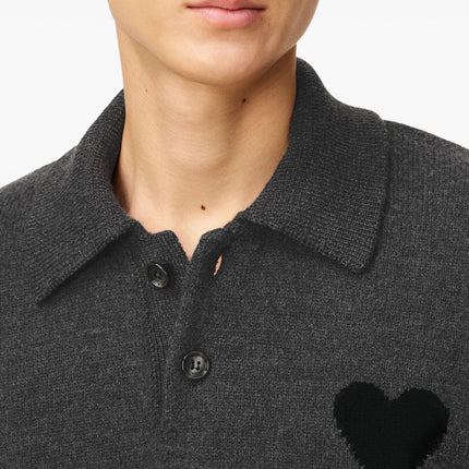Ami Paris T-shirts and Polos Grey