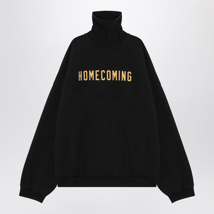 Fear of God Essentials High-necked black Homecoming sweatshirt