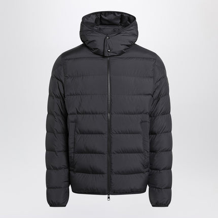 Moncler Black hooded jacket