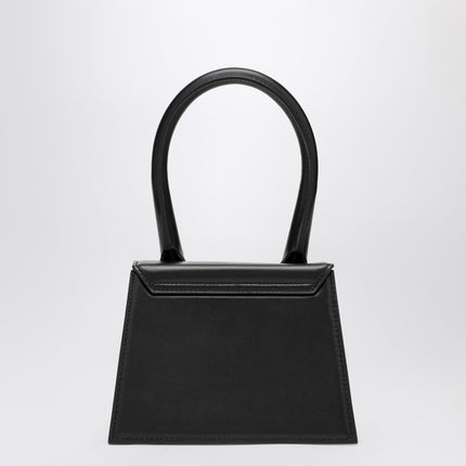 JACQUEMUS Le Chiquito Moyen black leather bag