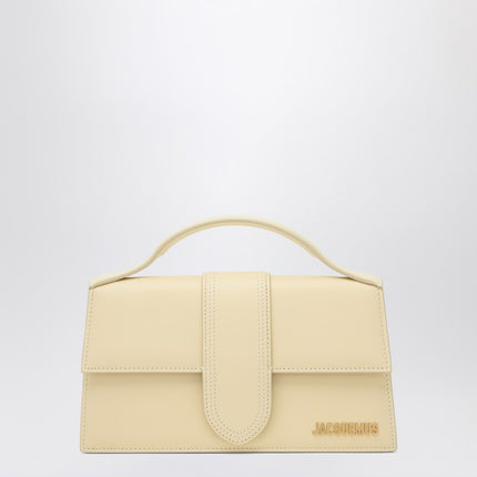 JACQUEMUS Le Grand Bambino bag in ivory leather