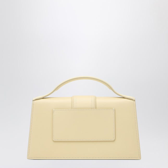 JACQUEMUS Le Grand Bambino bag in ivory leather