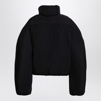 JACQUEMUS Black La doudoune courte Caraco bomber jacket