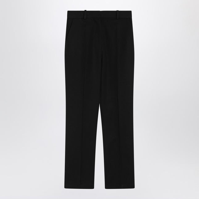 JACQUEMUS Black trousers in cotton blend