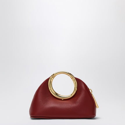 JACQUEMUS Dark red mini Calino pouch