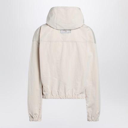 JACQUEMUS Bateau ivory windbreaker jacket