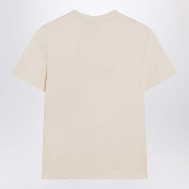 JACQUEMUS Light beige Gros Grain T-shirt