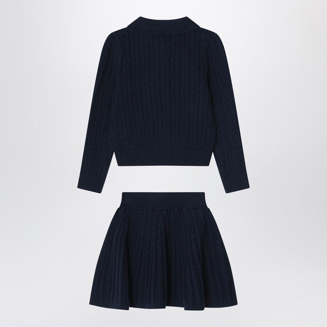 Polo Ralph Lauren Two-piece navy blue cotton suit