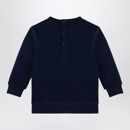 Polo Ralph Lauren Navy blue cotton sweatshirt with print