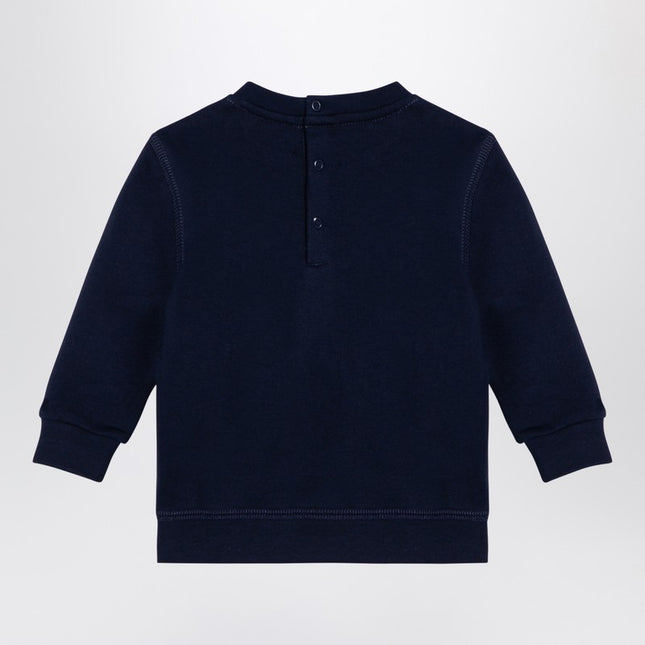 Polo Ralph Lauren Navy blue cotton sweatshirt with print