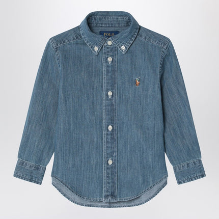 Polo Ralph Lauren Blue denim button-down shirt