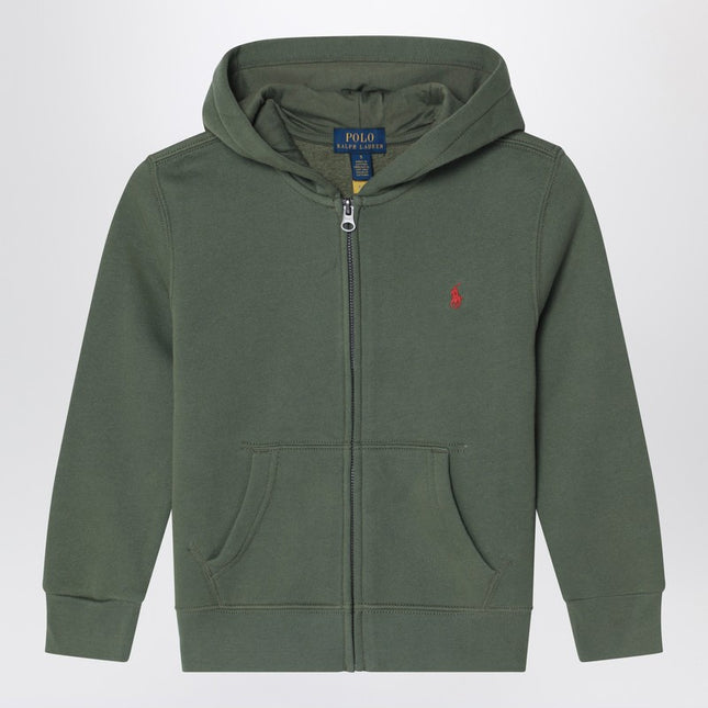 Polo Ralph Lauren Olive green hooded sweatshirt