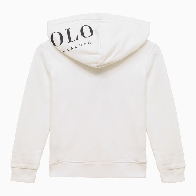 Polo Ralph Lauren White cotton hoodie
