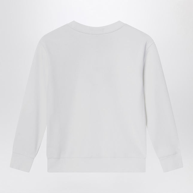 Polo Ralph Lauren White cotton sweatshirt with logo