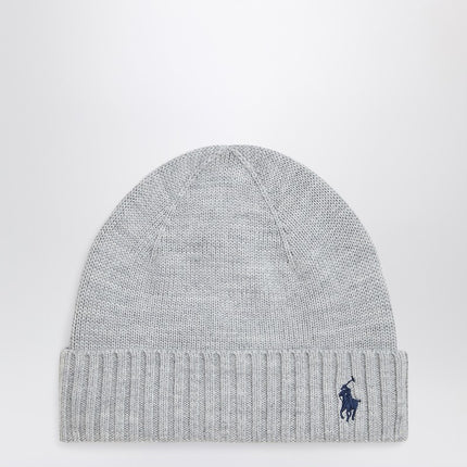 Polo Ralph Lauren Grey wool hat with logo
