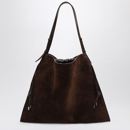 Christian Louboutin Brown suede Baggy tote bag