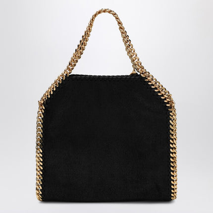Stella McCartney Black/gold Falabella Mini Tote bag