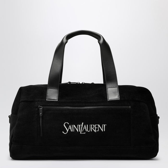 Saint Laurent Black duffle bag with logo