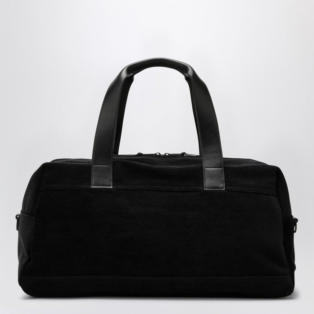 Saint Laurent Black duffle bag with logo