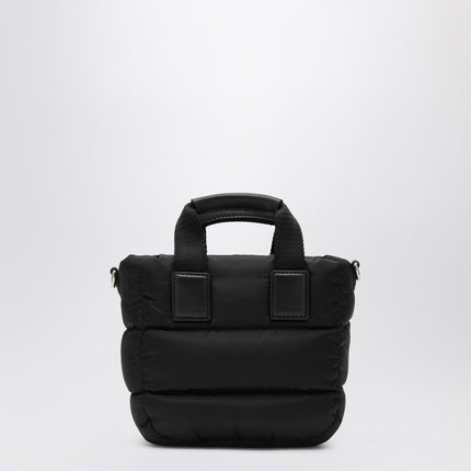 Moncler Black micro Caradoc tote bag
