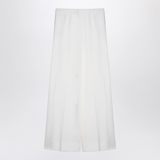 Stella McCartney Cream-coloured wool flared trousers