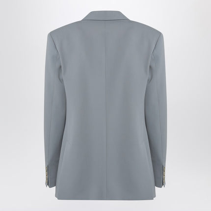 Stella McCartney Light grey wool double-breasted jacket