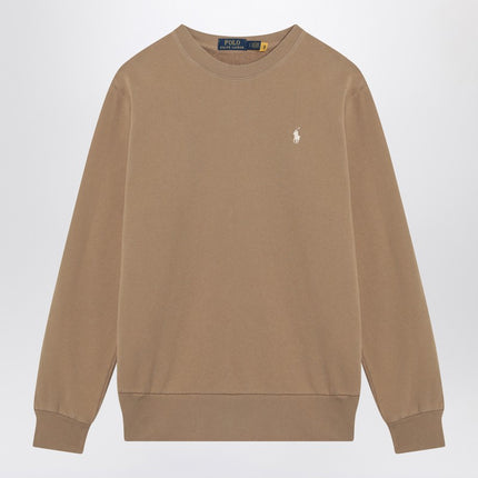 Polo Ralph Lauren Desert coloured cotton sweatshirt