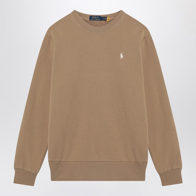 Polo Ralph Lauren Desert coloured cotton sweatshirt