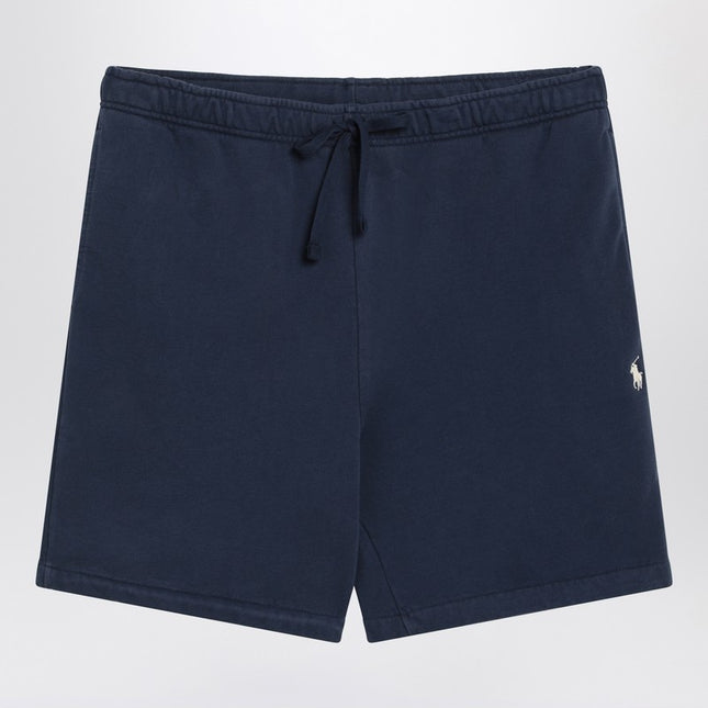 Polo Ralph Lauren Navy blue Bermuda shorts in cotton