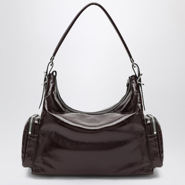 Stella McCartney Dartmoor shoulder bag in eggplant color