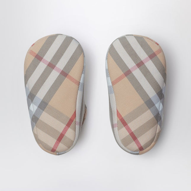 Burberry Check motif Mary Jane ballet flats in cotton