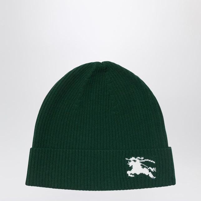Burberry Dark green wool bonnet