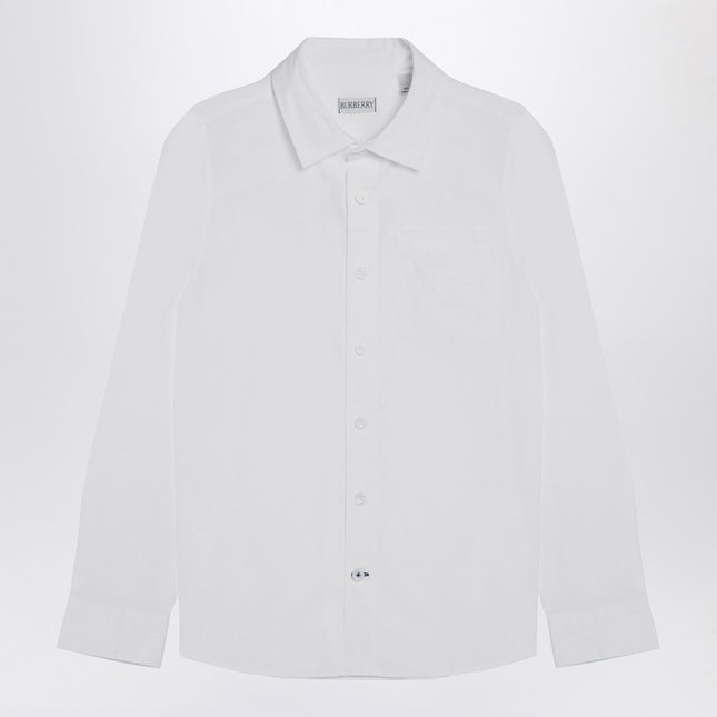 Burberry White cotton shirt