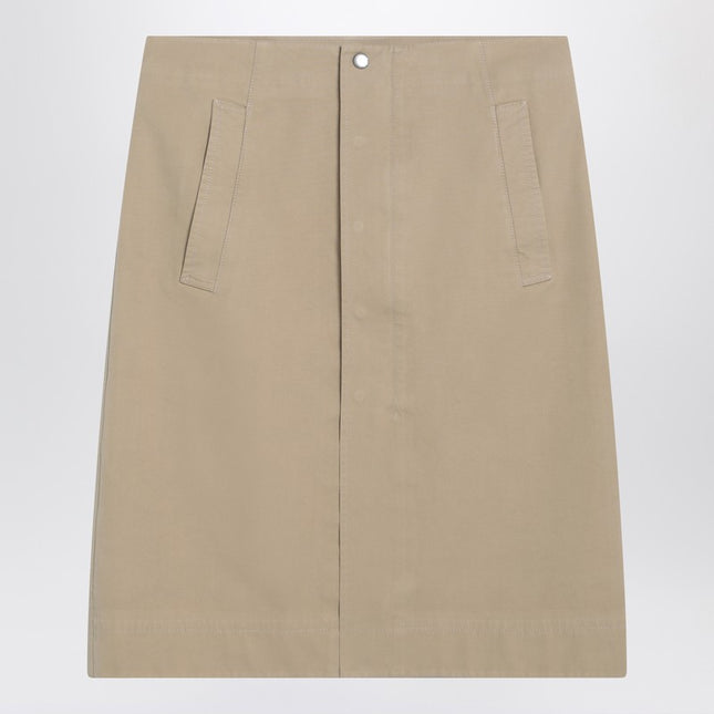 Burberry Beige cotton skirt