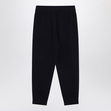 Burberry Navy blue cashmere-blend jogging pants