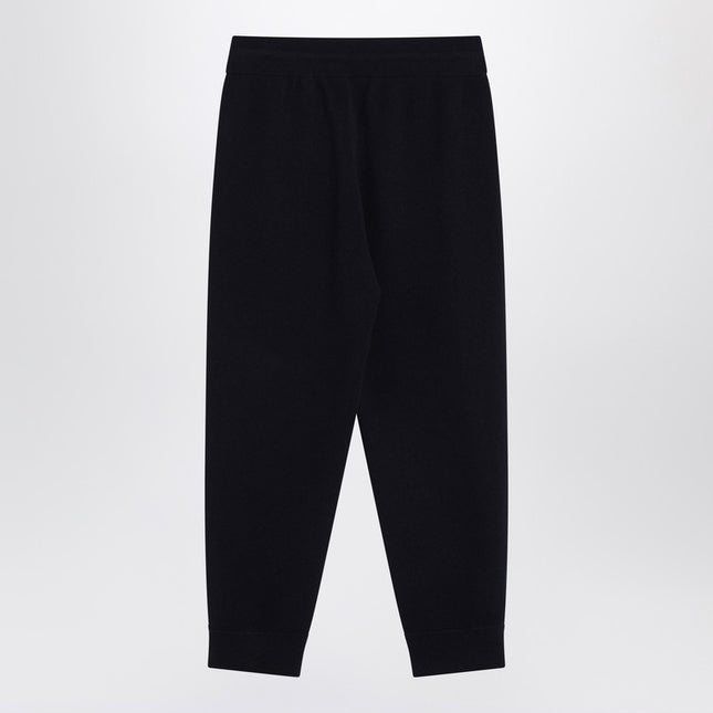 Burberry Navy blue cashmere-blend jogging pants