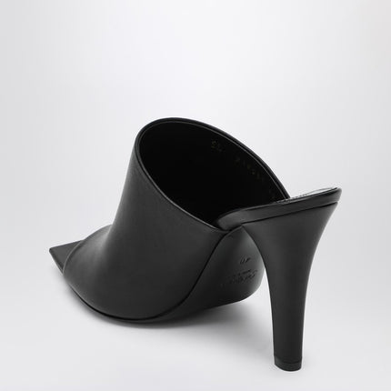 Saint Laurent Black leather mule Jill