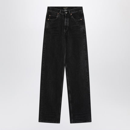 Saint Laurent Black jeans with V-waist