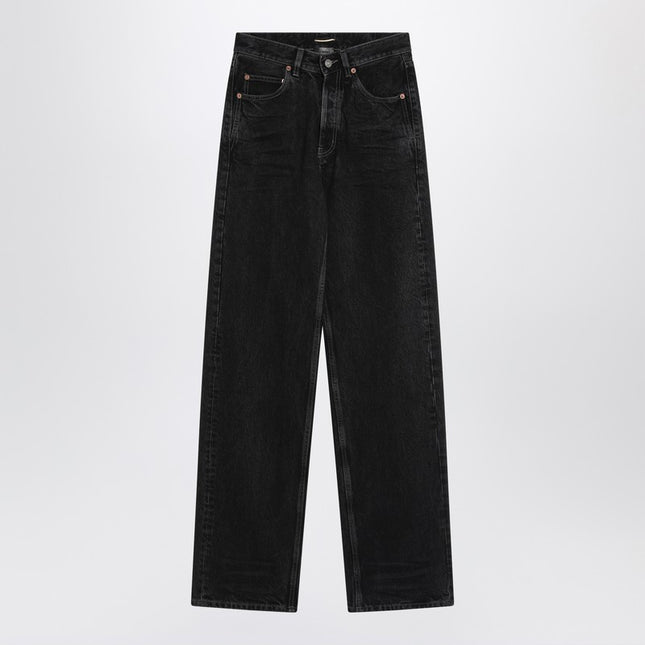 Saint Laurent Black jeans with V-waist