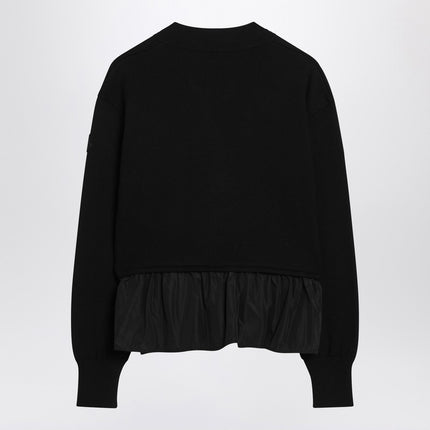 Moncler Black cashmere-blend cardigan