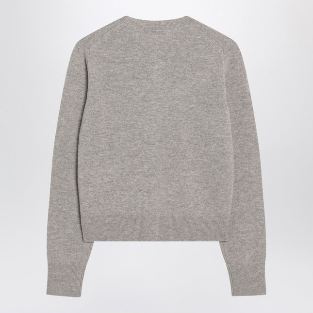 Acne Studios Grey melange yak wool cardigan