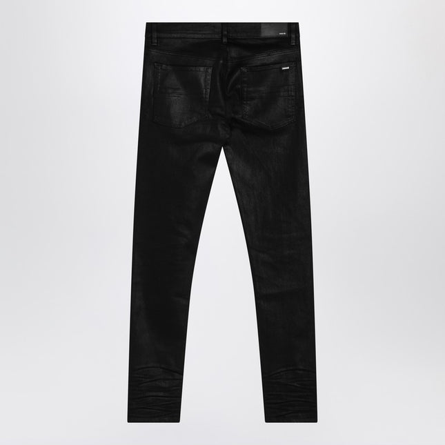 AMIRI Wax MX1 black skinny jeans