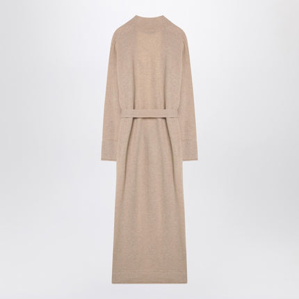 Max Mara Long beige cashmere cardigan